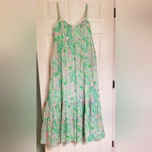 Lilly Pulitzer Mandevilla Baby Fins & Flippers Heidi Maxi Dress